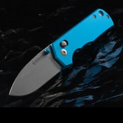Magnum Rockstub Blue Elox Folding Knife -Cheap Nitecore || Victorinox || Fenix Store 01SC711.4 69942.1693830650