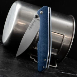 Magnum Deep Blue Canvas Folding Knife -Cheap Nitecore || Victorinox || Fenix Store 01SC714.4 51374.1693831655