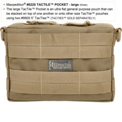 Maxpedition TacTile Pocket Large -Cheap Nitecore || Victorinox || Fenix Store 0225k1 detail 45773.1587388999