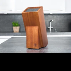 Boker Gusto Wood Knife Block -Cheap Nitecore || Victorinox || Fenix Store 03BO083det3 98012.1614853011