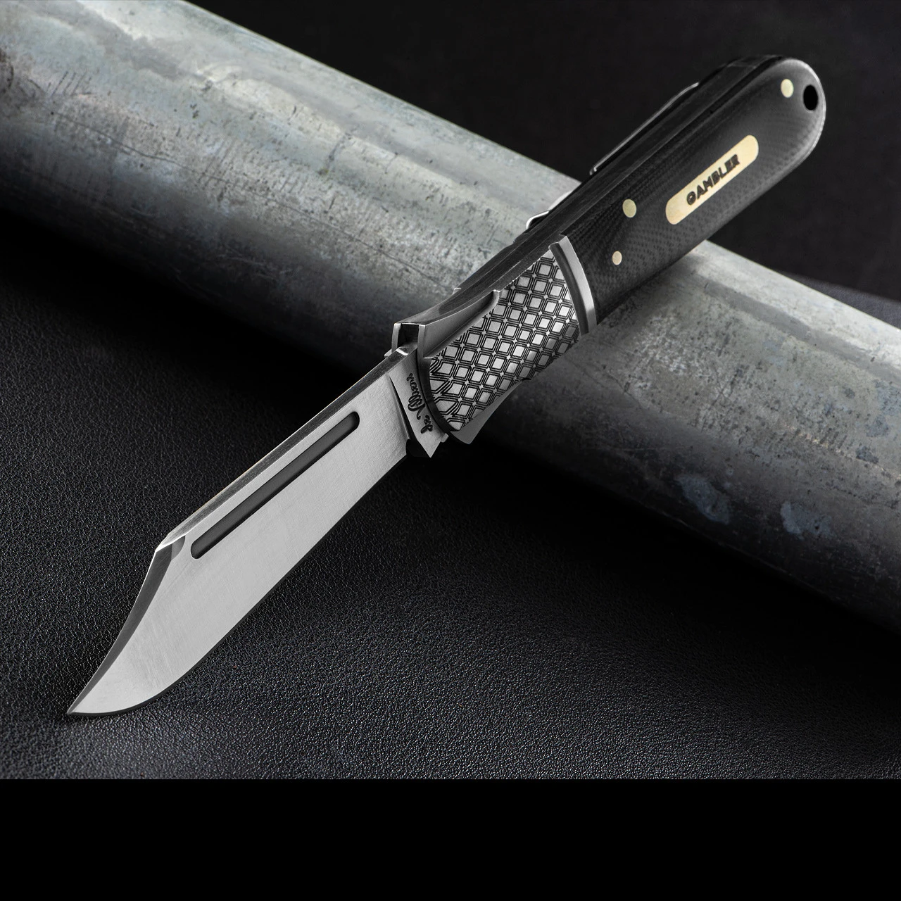 Andre De Villiers Gambler G10 LA Folding Knife 3 Andre De Villiers Gambler G10 LA Folding Knife