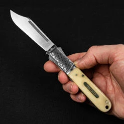 Andre De Villiers Gambler Bone NLA Folding Knife -Cheap Nitecore || Victorinox || Fenix Store ADV GAMB BONE NLA 18355.1672829801.1280.1280 43451.1672839563