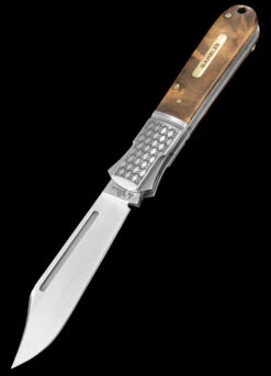 Andre De Villiers Gambler Burlwood NLA Folding Knife -Cheap Nitecore || Victorinox || Fenix Store ADV GAMB WOOD NLA 56342.1672753439.1280.1280 02518.1672844613