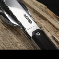 Akinod 12H34 Magnetic Cutlery Set Ebony -Cheap Nitecore || Victorinox || Fenix Store AKI01M00004 56178.1616595308