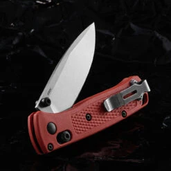 Benchmade 533-04 Mini Bugout Mesa Red Folding Knife -Cheap Nitecore || Victorinox || Fenix Store BM533 04.2 64950.1690903583