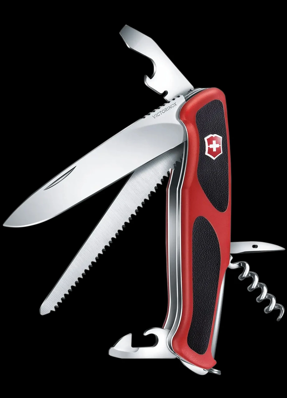 Victorinox Ranger Grip 55 Red And Black 4 Victorinox Ranger Grip 55 Red And Black - Image 2