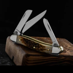Case Stockman Amber Bone Stainless -Cheap Nitecore || Victorinox || Fenix Store CA042.1 26419.1663161155.1280.1280 93560.1663166920