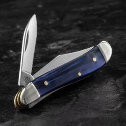 Case Peanut Blue Pearl Folding Knife -Cheap Nitecore || Victorinox || Fenix Store CA23446.2 78313.1688044600