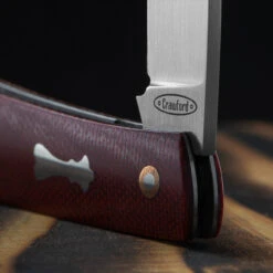 Chris Crawford Custom EDC-B Slipjoint Red -Cheap Nitecore || Victorinox || Fenix Store CUS BS23 23det2 09612.1687954440.1280.1280 57021.1687963448