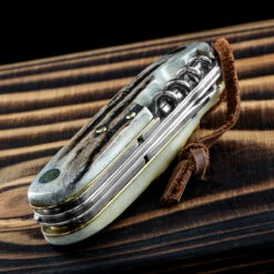 Fox Multipurpose Pocket Knife Stag 7 -Cheap Nitecore || Victorinox || Fenix Store FOX 2267 SCE.2 34937.1678276057