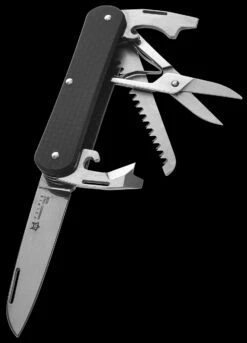 Fox Vulpis 5 Carbon Fibre Penknife -Cheap Nitecore || Victorinox || Fenix Store FOX FX VP130 SF5CF 51357.1688656809