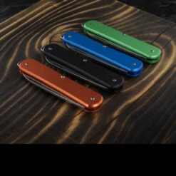 Fox Vulpis 1 Aluminium Penknife -Cheap Nitecore || Victorinox || Fenix Store FOX FX VP130BK4det3 90342.1686582624