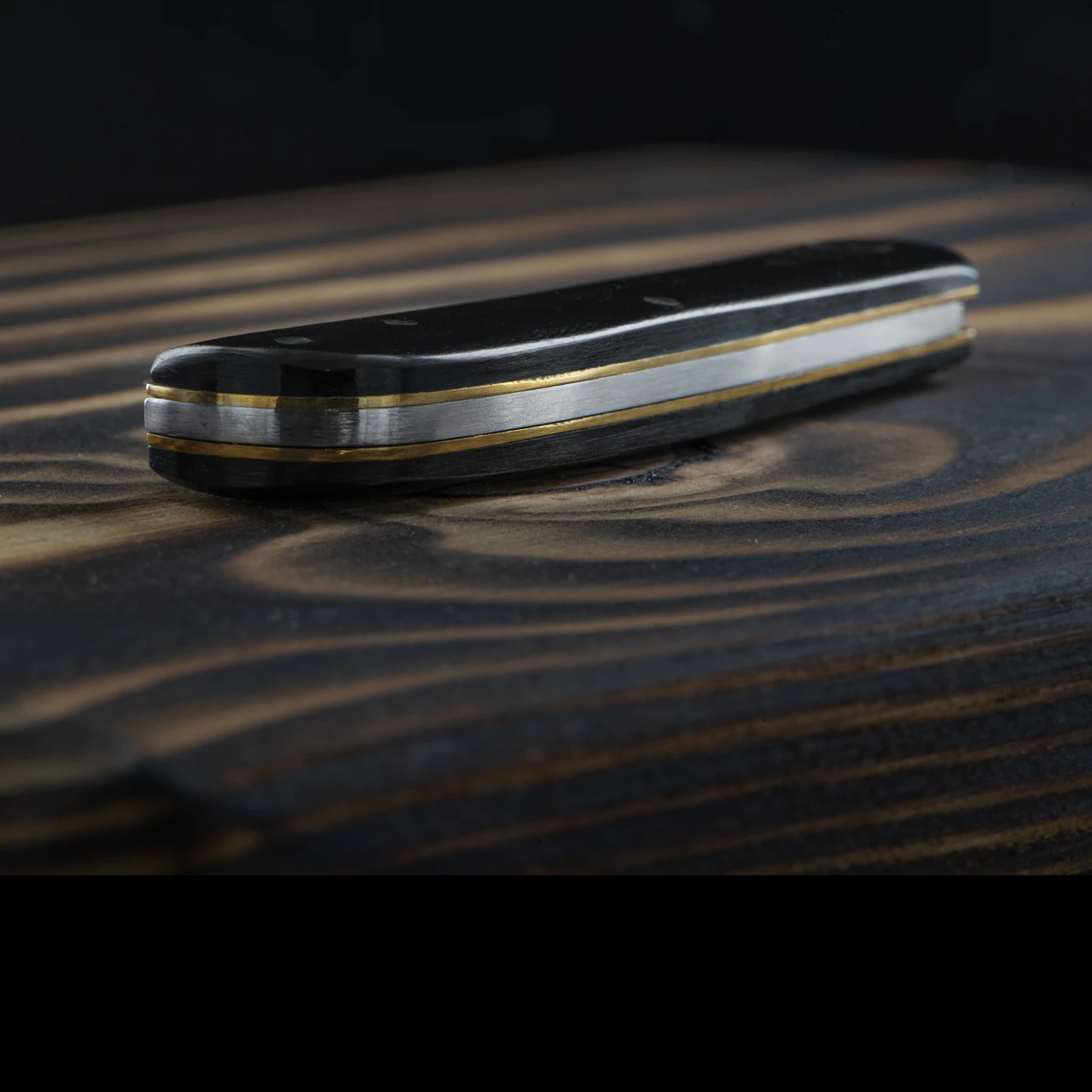 Hen And Rooster Buffalo Horn Folding Knife 5 Hen And Rooster Buffalo Horn Folding Knife - Image 3