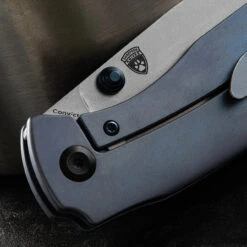 Kansept Convict Titanium Folding Knife -Cheap Nitecore || Victorinox || Fenix Store KA K1023B2.1 95441.1687188713