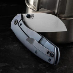 Kansept Convict Titanium Folding Knife -Cheap Nitecore || Victorinox || Fenix Store KA K1023B2.2 35425.1687188713