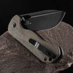 Kizer Bugai Micarta Black Folding Knife -Cheap Nitecore || Victorinox || Fenix Store KIV3627A1.1 67367.1686756186.1280.1280 00370.1686756249