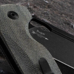 Kizer Bugai Micarta Black Folding Knife -Cheap Nitecore || Victorinox || Fenix Store KIV3627A1.2 11815.1686756185.1280.1280 35316.1686756249