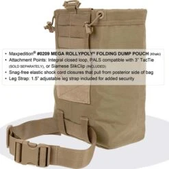 Maxpedition Mega Rollypoly Dump Pouch -Cheap Nitecore || Victorinox || Fenix Store MAXP 209det4 34764.1662129456