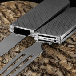 Marbles G.I. Knife And Fork Combo -Cheap Nitecore || Victorinox || Fenix Store MR652.4 35590.1679585147