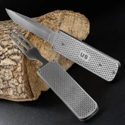 Marbles G.I. Knife And Fork Combo -Cheap Nitecore || Victorinox || Fenix Store MR652 52074.1679585147