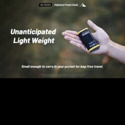 Nitecore NC10000 Highland Power Bank -Cheap Nitecore || Victorinox || Fenix Store NITCORE NC10000det2 45724.1665483494