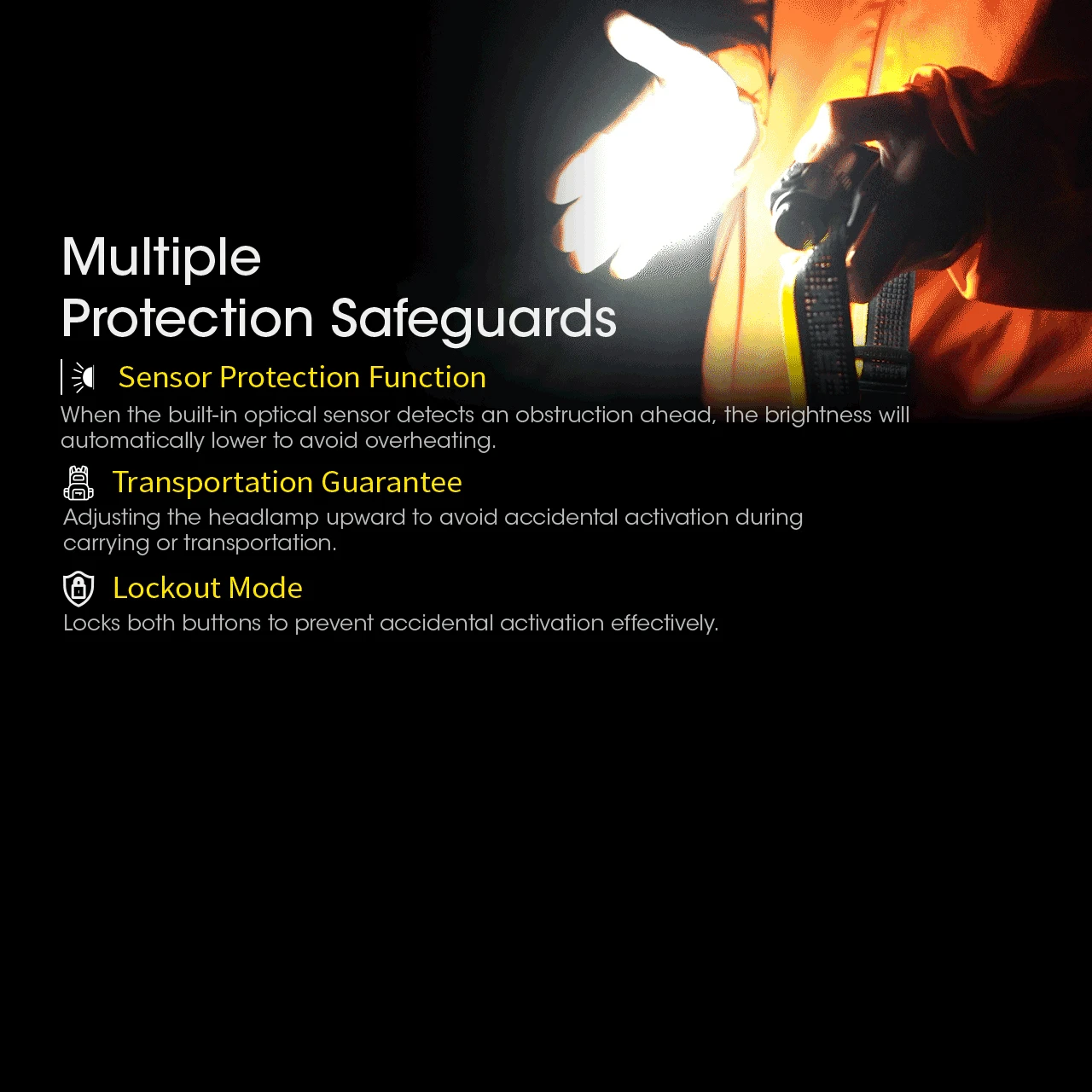 Nitecore NU43 Headlamp 9 Nitecore NU43 Headlamp - Image 7