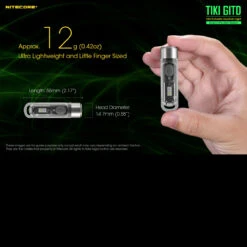 Nitecore TIKI GITD -Cheap Nitecore || Victorinox || Fenix Store NITECORE TIKI GITDdet3 64079.1648479026