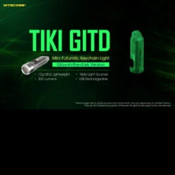 Nitecore TIKI GITD -Cheap Nitecore || Victorinox || Fenix Store NITECORE TIKI GITDdet 49403.1648479026