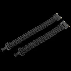 RCP AustriAlpin COBRA Paracord Bracelet Black -Cheap Nitecore || Victorinox || Fenix Store RCP PB BK BLK 802 32995.1665490943