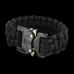 RCP AustriAlpin COBRA Paracord Bracelet Black -Cheap Nitecore || Victorinox || Fenix Store RCP PB BK BLK 803 15403.1665490943