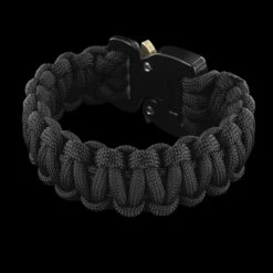 RCP AustriAlpin COBRA Paracord Bracelet Black -Cheap Nitecore || Victorinox || Fenix Store RCP PB BK BLK 804 98896.1665490943