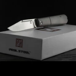 Real Steel Heinnie Haynes® Exclusive Barlow Clip Point -Cheap Nitecore || Victorinox || Fenix Store RES 8002 HH CLIP5 98454.1652085746.1280.1280 57104.1652104542