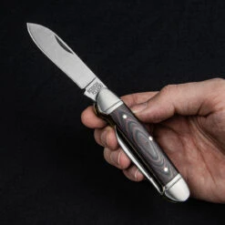 Rough Rider Canoe G10 Black And Red Penknife -Cheap Nitecore || Victorinox || Fenix Store RR2297 87022.1687343069