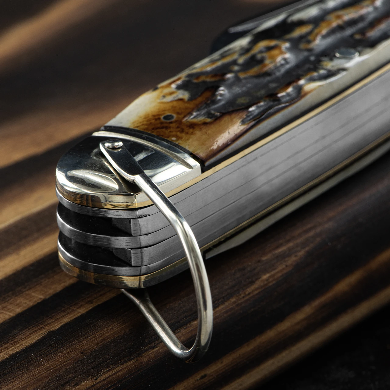 Rough Rider Kamp King Cinnamon Folding Knife 5 Rough Rider Kamp King Cinnamon Folding Knife - Image 3