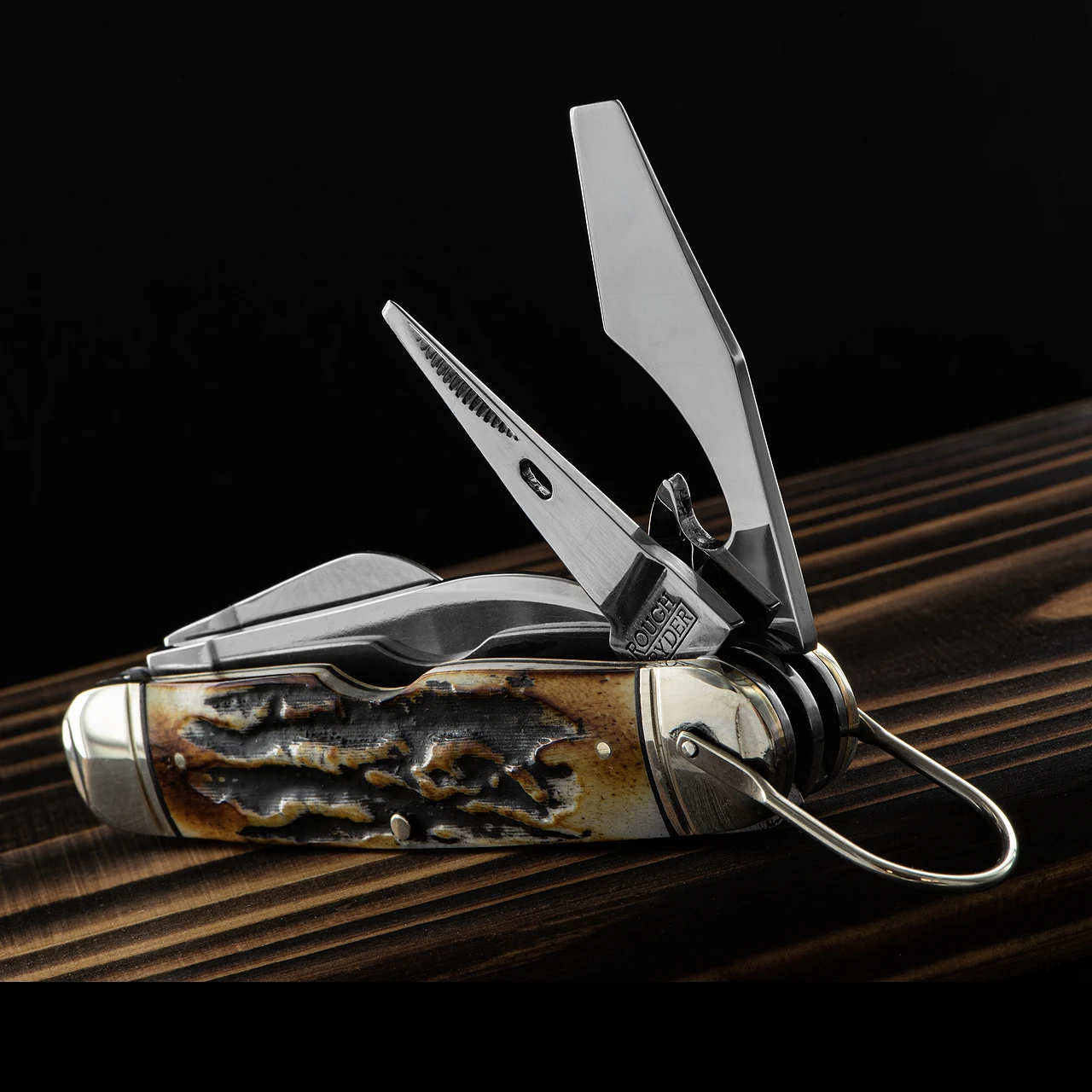 Rough Rider Kamp King Cinnamon Folding Knife 4 Rough Rider Kamp King Cinnamon Folding Knife - Image 2