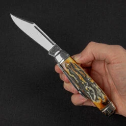 Rough Rider Cattleman Cinnamon Folding Knife -Cheap Nitecore || Victorinox || Fenix Store RR2430.1 55515.1695741965.1280.1280 82065.1695892942