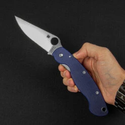 Spyderco Mili Model CPM S110V Folding Knife 9 Spyderco Mili Model CPM S110V Folding Knife -Cheap Nitecore || Victorinox || Fenix Store SC36GPDBL.1 87173.1695656523.1280.1280 22600.1695724104