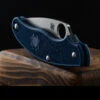 Spyderco UK Penknife Lightweight Dark Blue CPM SPY27 -Cheap Nitecore || Victorinox || Fenix Store SC94PCBLdet2 83672.1694442613