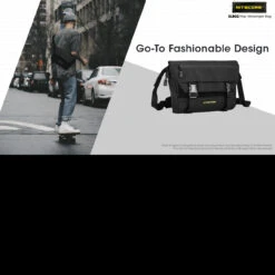 Nitecore SLB02 Messenger Bag -Cheap Nitecore || Victorinox || Fenix Store SLB02det 97924.1643032004.1280.1280 15058.1643207532