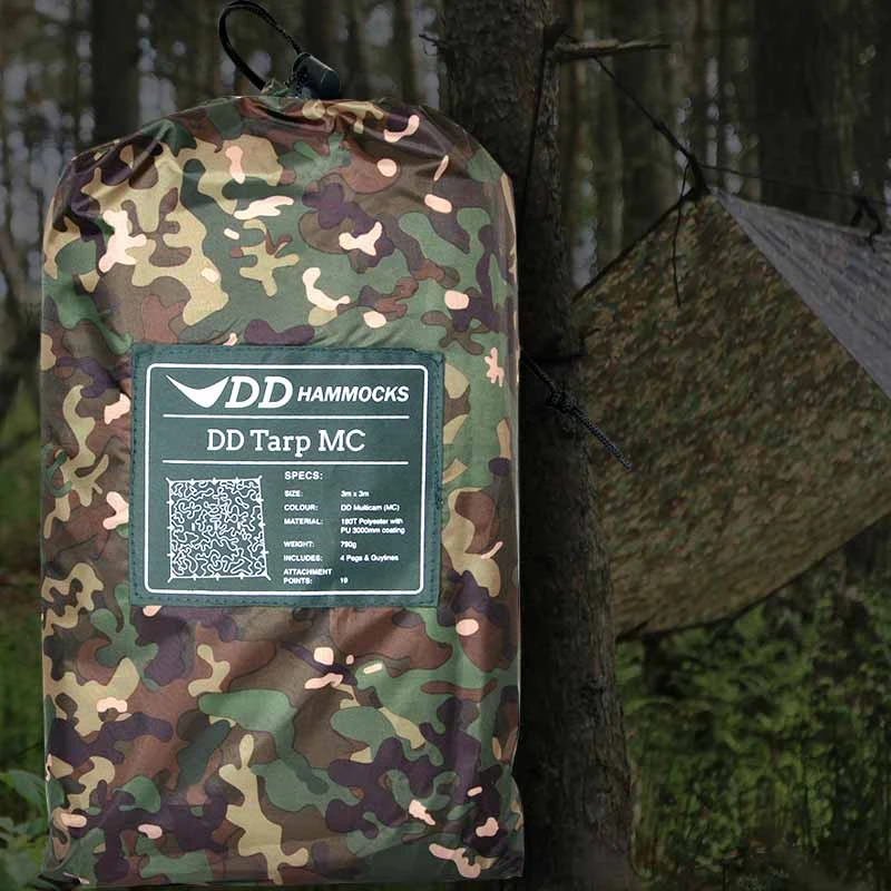DD Hammocks 3 X 3 Tarp MultiCam 4 DD Hammocks 3 X 3 Tarp MultiCam - Image 2