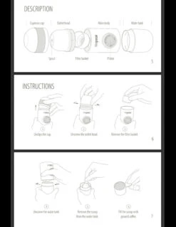 Wacaco Minipresso GR -Cheap Nitecore || Victorinox || Fenix Store esk mpgr 15det2 22014.1587401417