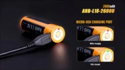 Fenix ARB-L18-2600U USB 18650 -Cheap Nitecore || Victorinox || Fenix Store fenix arb l18 2600udet 71852.1588343019