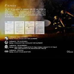 Fenix WF11E Intrinsically Safe Torch -Cheap Nitecore || Victorinox || Fenix Store fenix wf11edet4 79487.1587421786