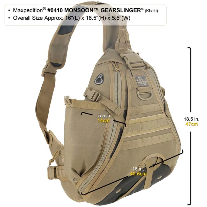 Maxpedition Monsoon Gearslinger 6 Maxpedition Monsoon Gearslinger - Image 4