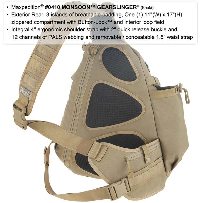 Maxpedition Monsoon Gearslinger 13 Maxpedition Monsoon Gearslinger - Image 11