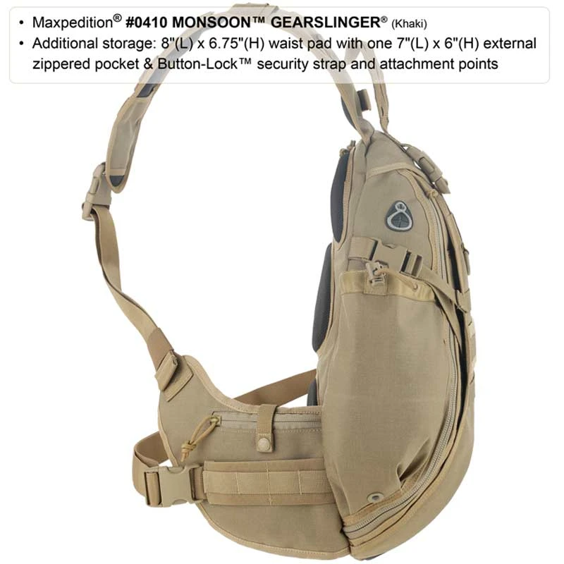 Maxpedition Monsoon Gearslinger 8 Maxpedition Monsoon Gearslinger - Image 6
