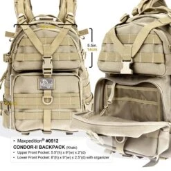 Maxpedition Condor II Backpack -Cheap Nitecore || Victorinox || Fenix Store maxp 512 det7 52676.1587385612