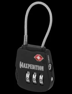 Maxpedition Tactical Luggage Lock 7 Maxpedition Tactical Luggage Lock -Cheap Nitecore || Victorinox || Fenix Store maxp tsalock4det3 06509.1587728139