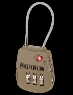 Maxpedition Tactical Luggage Lock 9 Maxpedition Tactical Luggage Lock -Cheap Nitecore || Victorinox || Fenix Store maxp tsalock4det 91982.1587381779