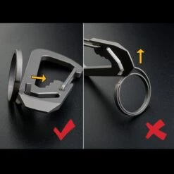 MecArmy CH1 EDC Titanium Keyring -Cheap Nitecore || Victorinox || Fenix Store mec ch1det9 72197.1587416058